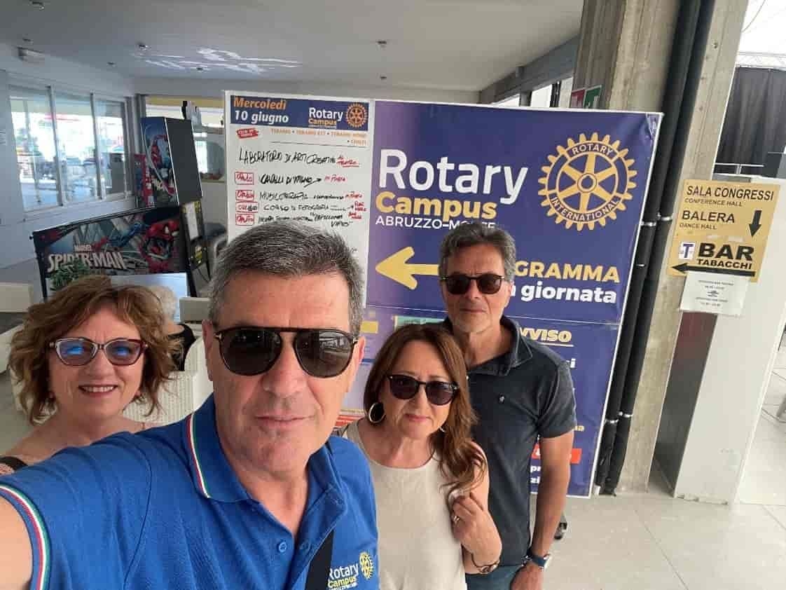 Rotary Campus Abruzzo-Molise 2026: formazione, condivisione e prevenzione al Villaggio Lido d'Abruzzo
